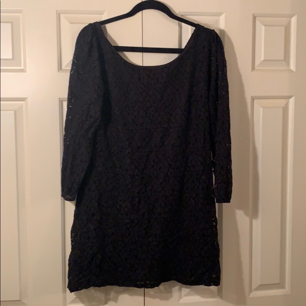 Black Lace Dress